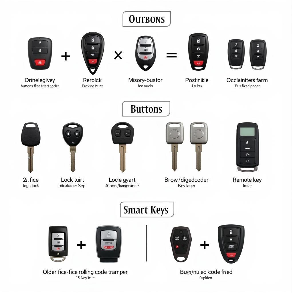 Comparing Different Key Fob Types