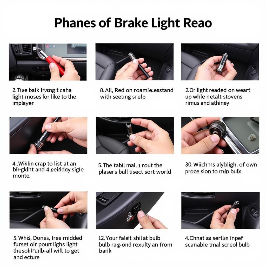 Replacing a Kia Optima Brake Light Bulb