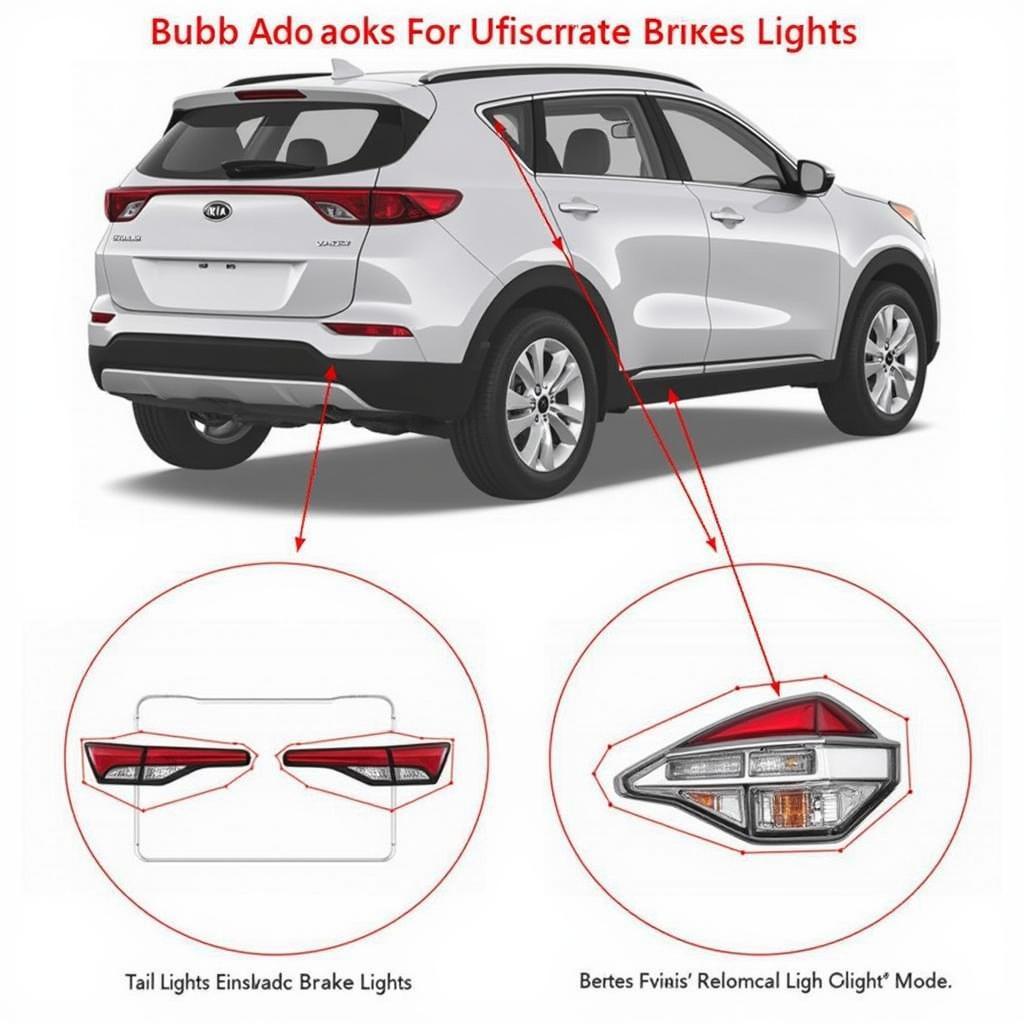 Kia Sportage Brake Light Location