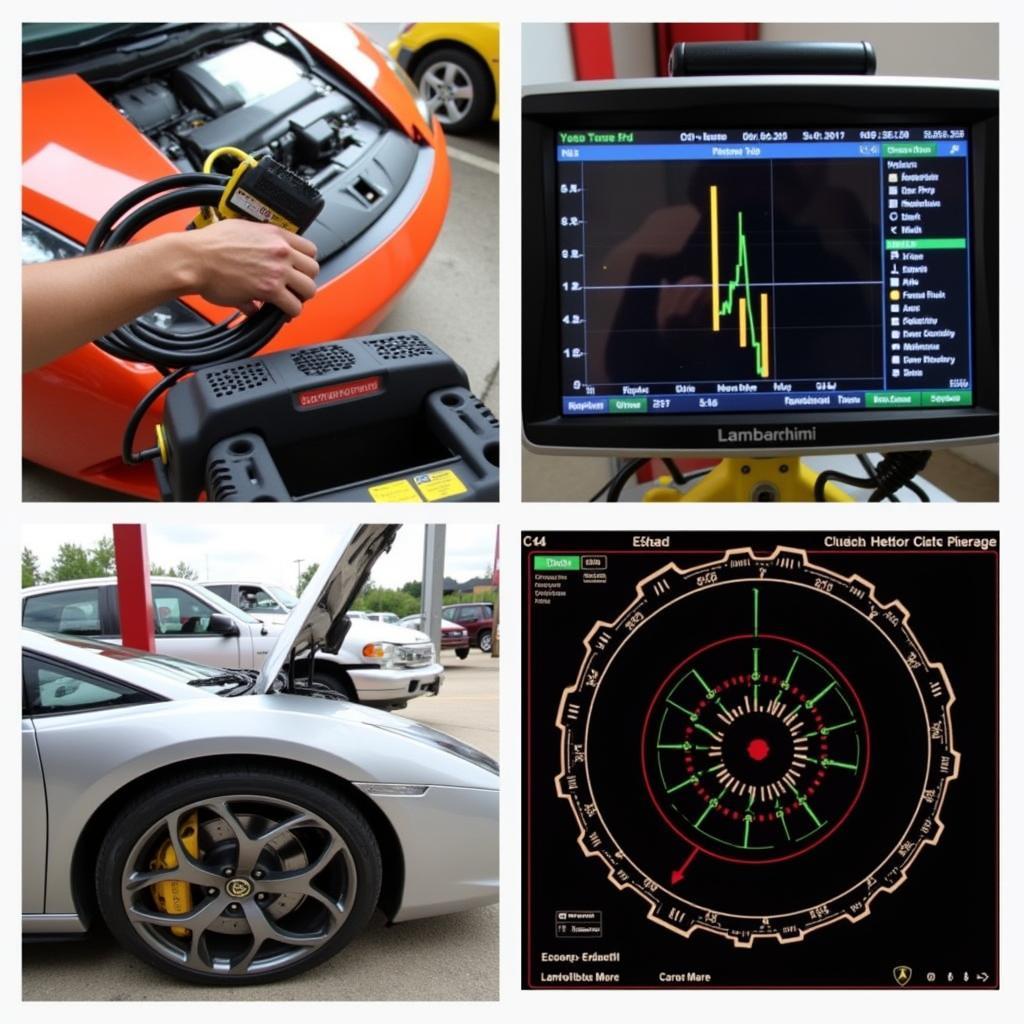 Lamborghini Gallardo Spyder Clutch Diagnostic Scan