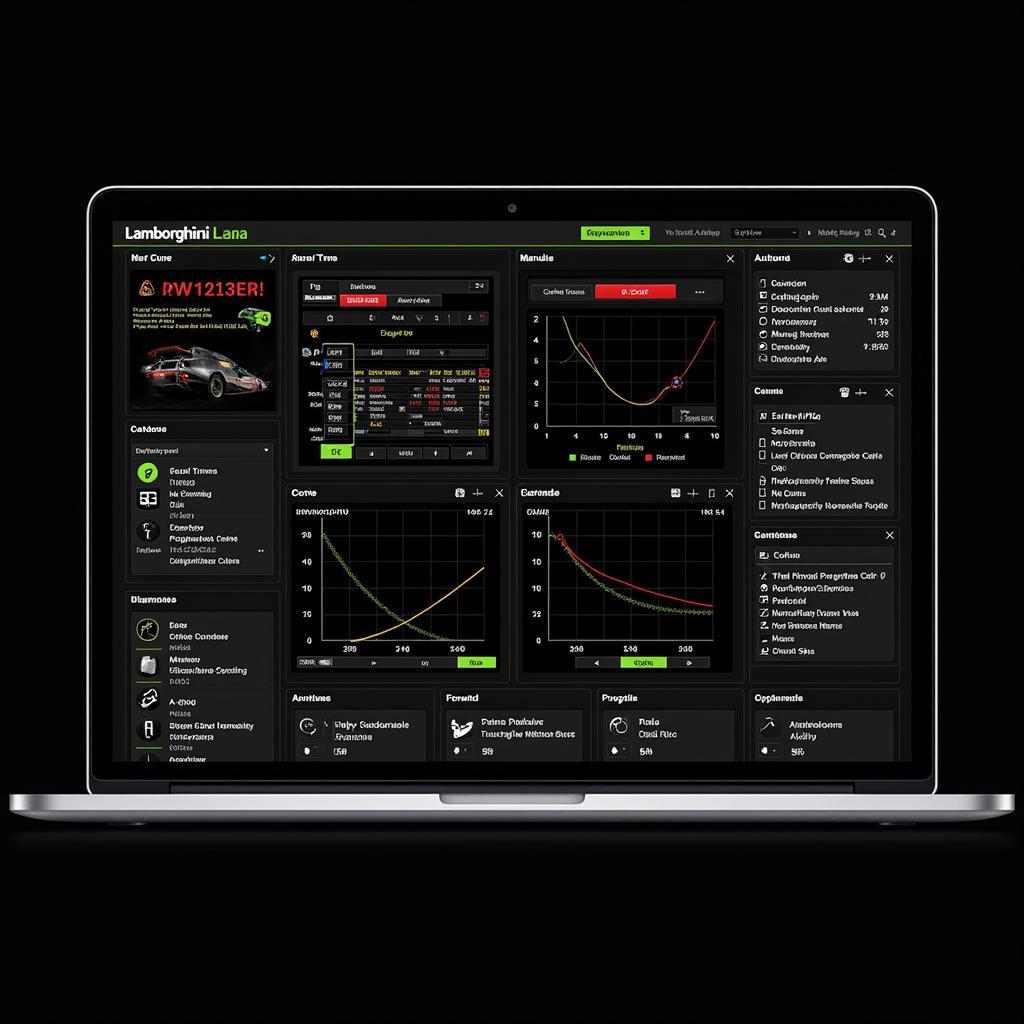 Lamborghini Lara Software Interface