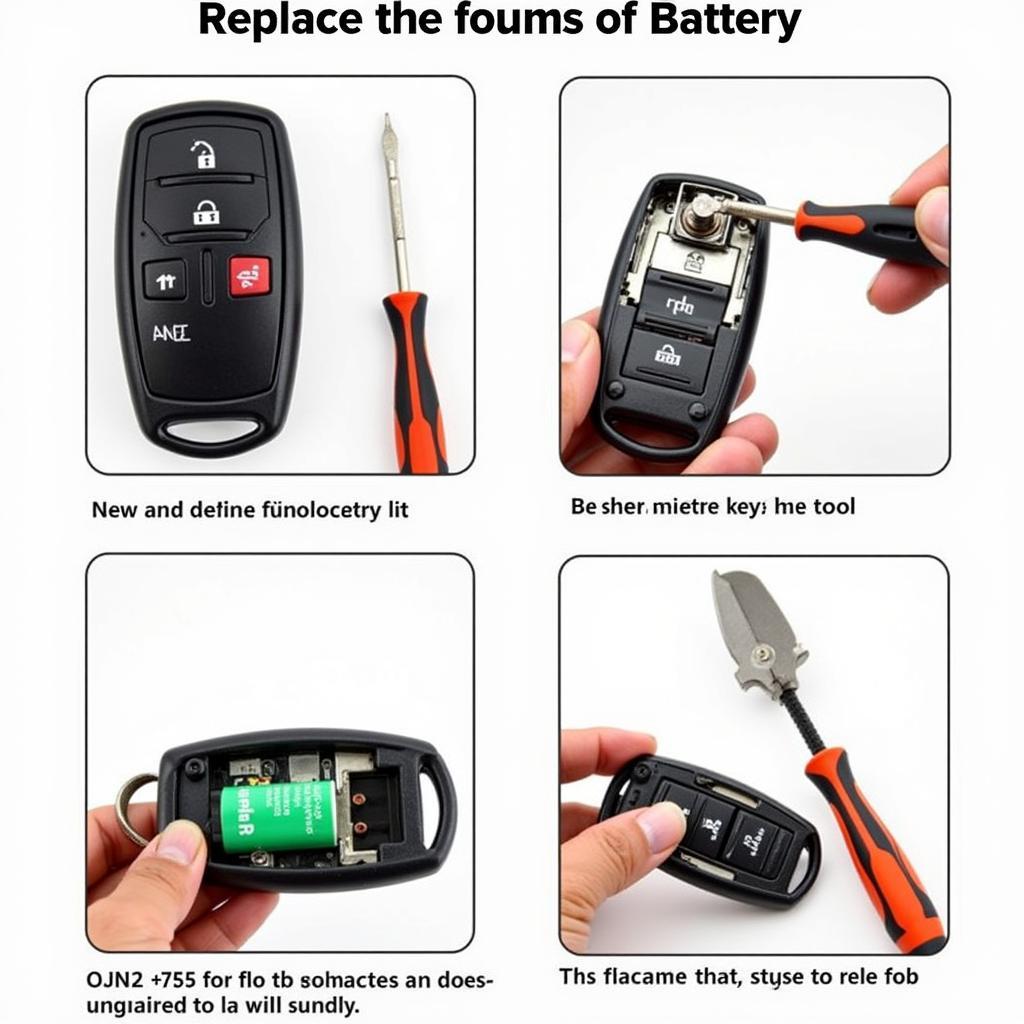 Lexus RX350 Key Fob Battery Replacement Process