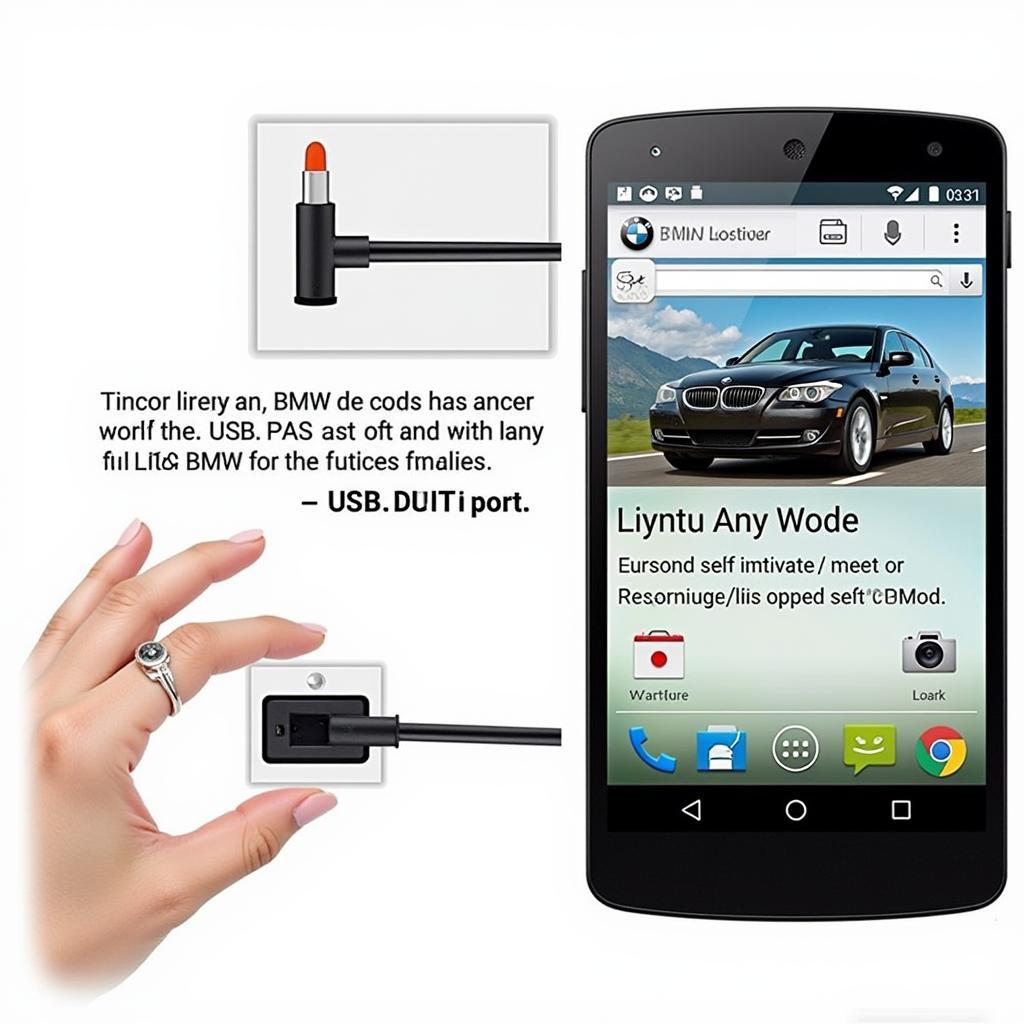 Connecting LG Phone to 2011 BMW via USB