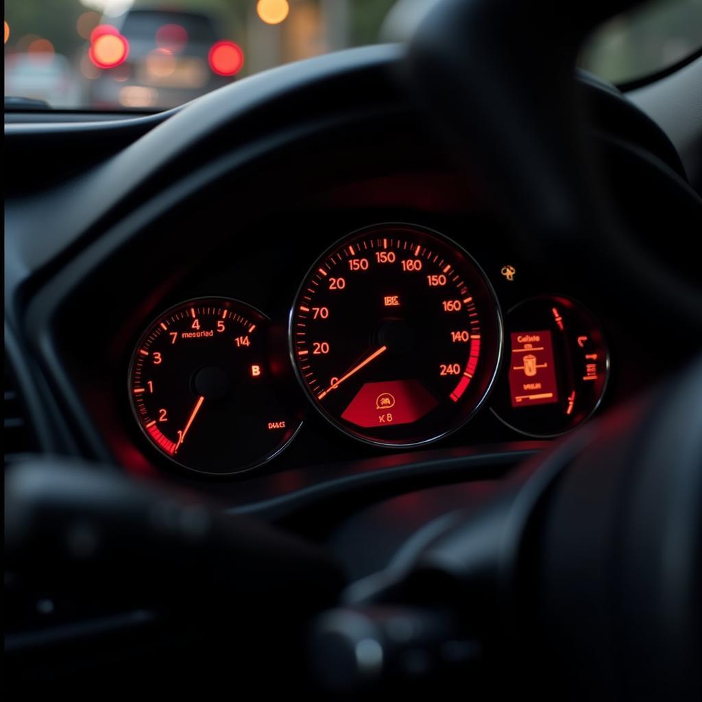 Mazda 6 Electric Parking Brake Warning Light Illuminated on Dashboard