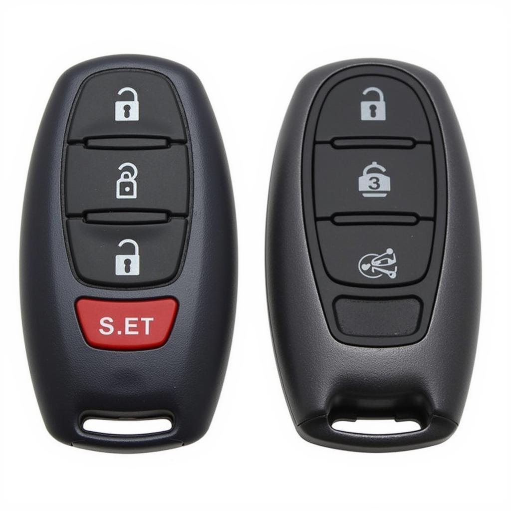 Comparison of Original and Cloned Mazda CX9 Key Fobs