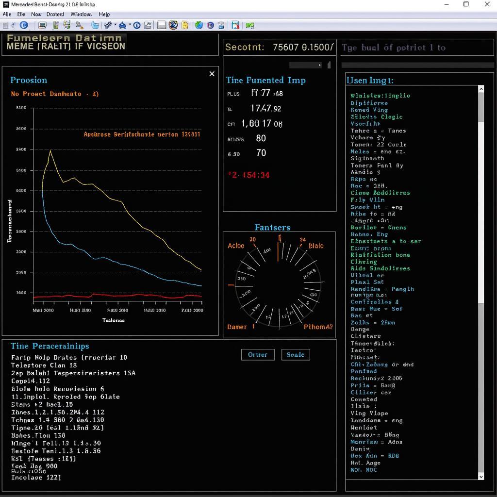 Mercedes Benz Diagnostic Software Interface