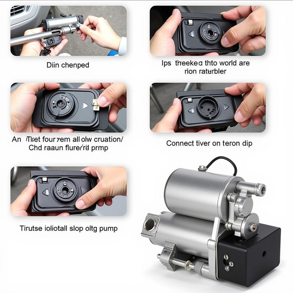 Replacing a Mercedes Door Air Pump