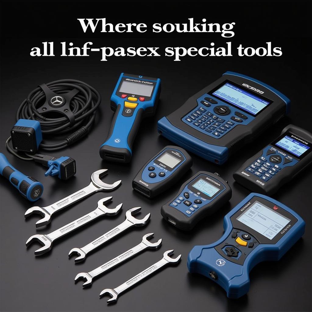 Mercedes Special Tools Diagnostic Equipment