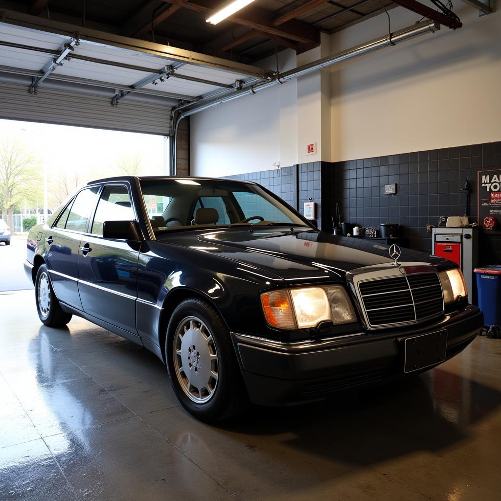 Maintaining a Mercedes W140