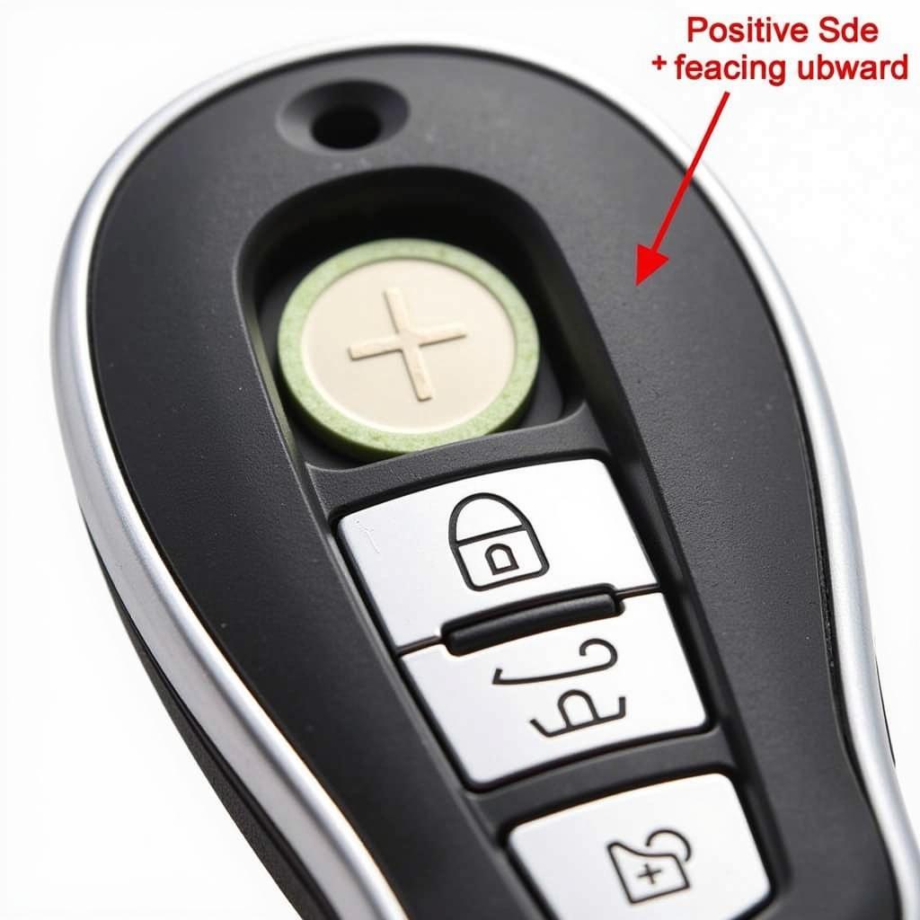 Installing a New Battery in a Nissan Key Fob