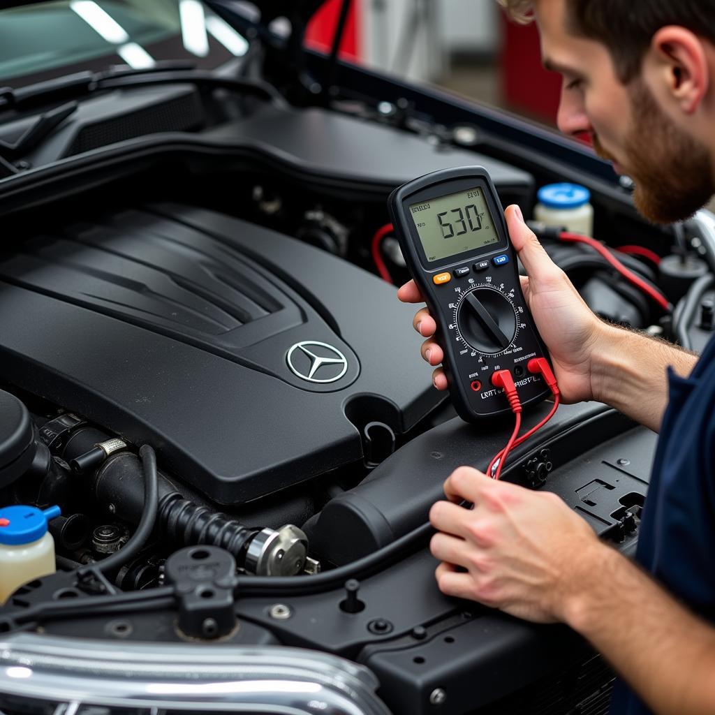 Inspecting the Alternator for P0560 Code