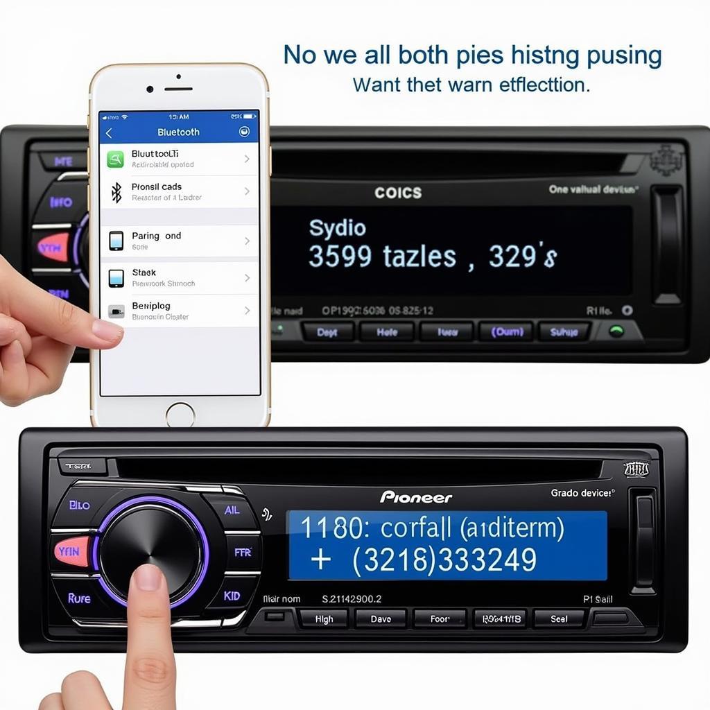 Pairing a Smartphone with a Pioneer Car Radio