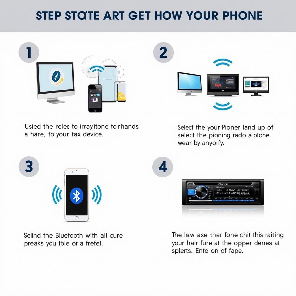 Pioneer Car Radio Bluetooth Pairing Process