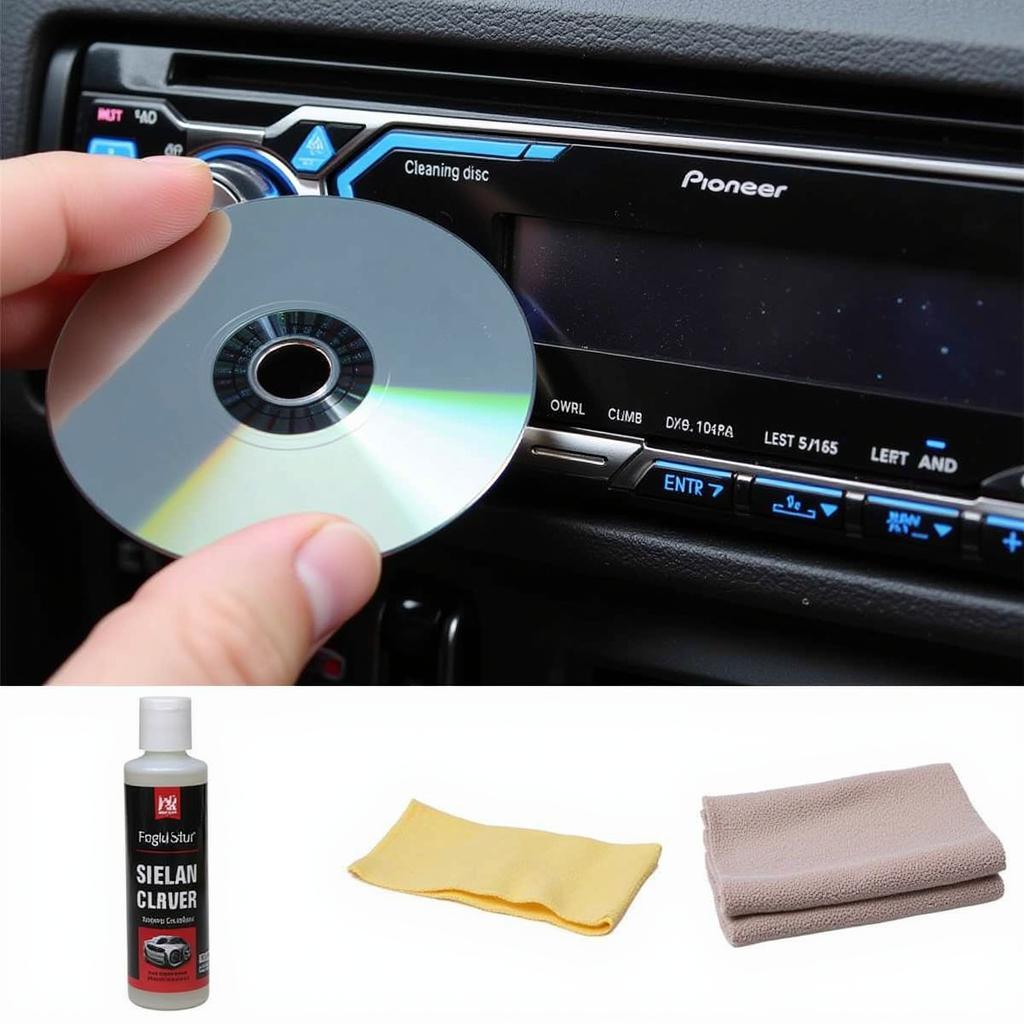 Pioneer Stereo CD/DVD Lens Cleaning