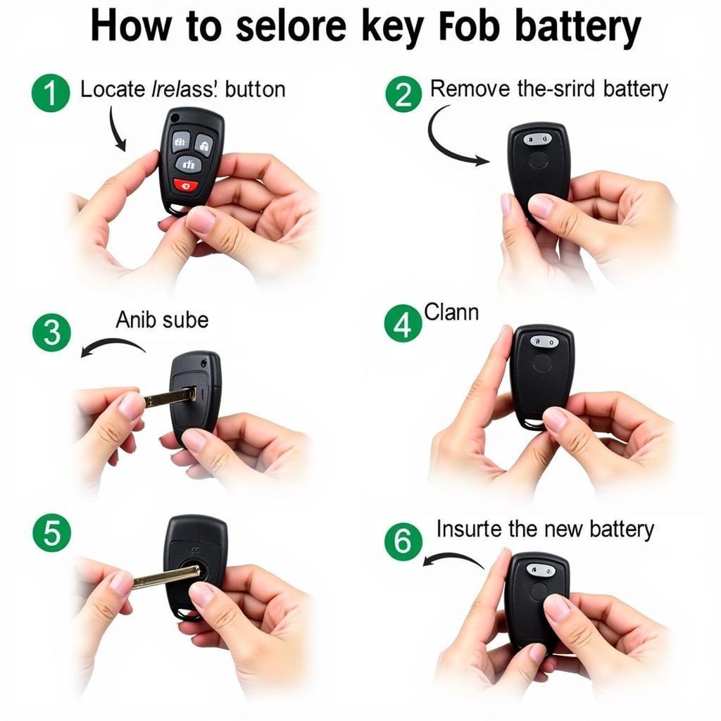 RAV4 Key Fob Battery Replacement Steps