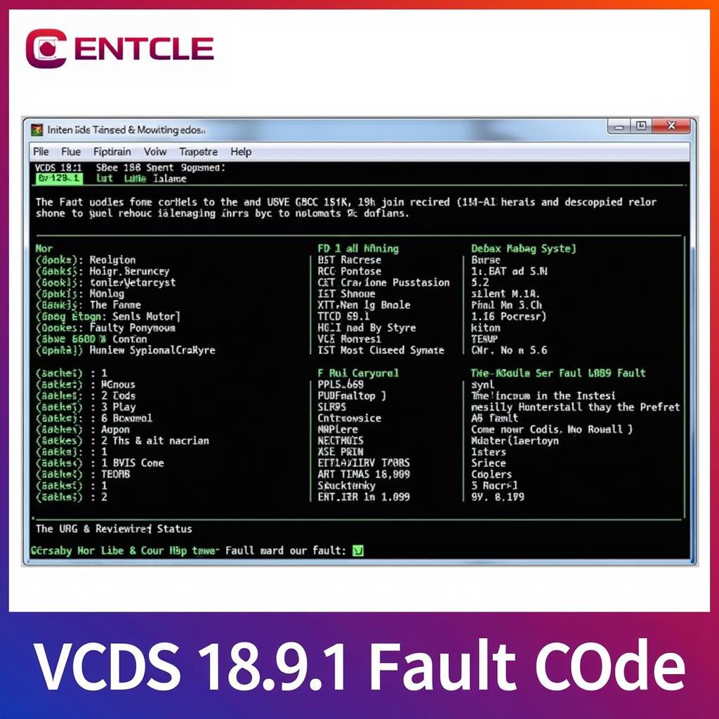 Reading Fault Codes with VCDS 18.9.1