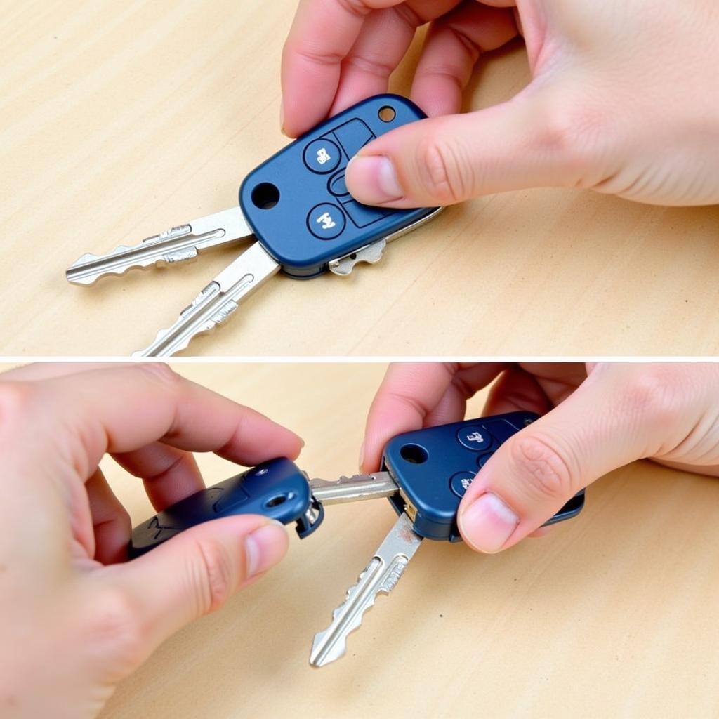 Reassembling a Key Fob