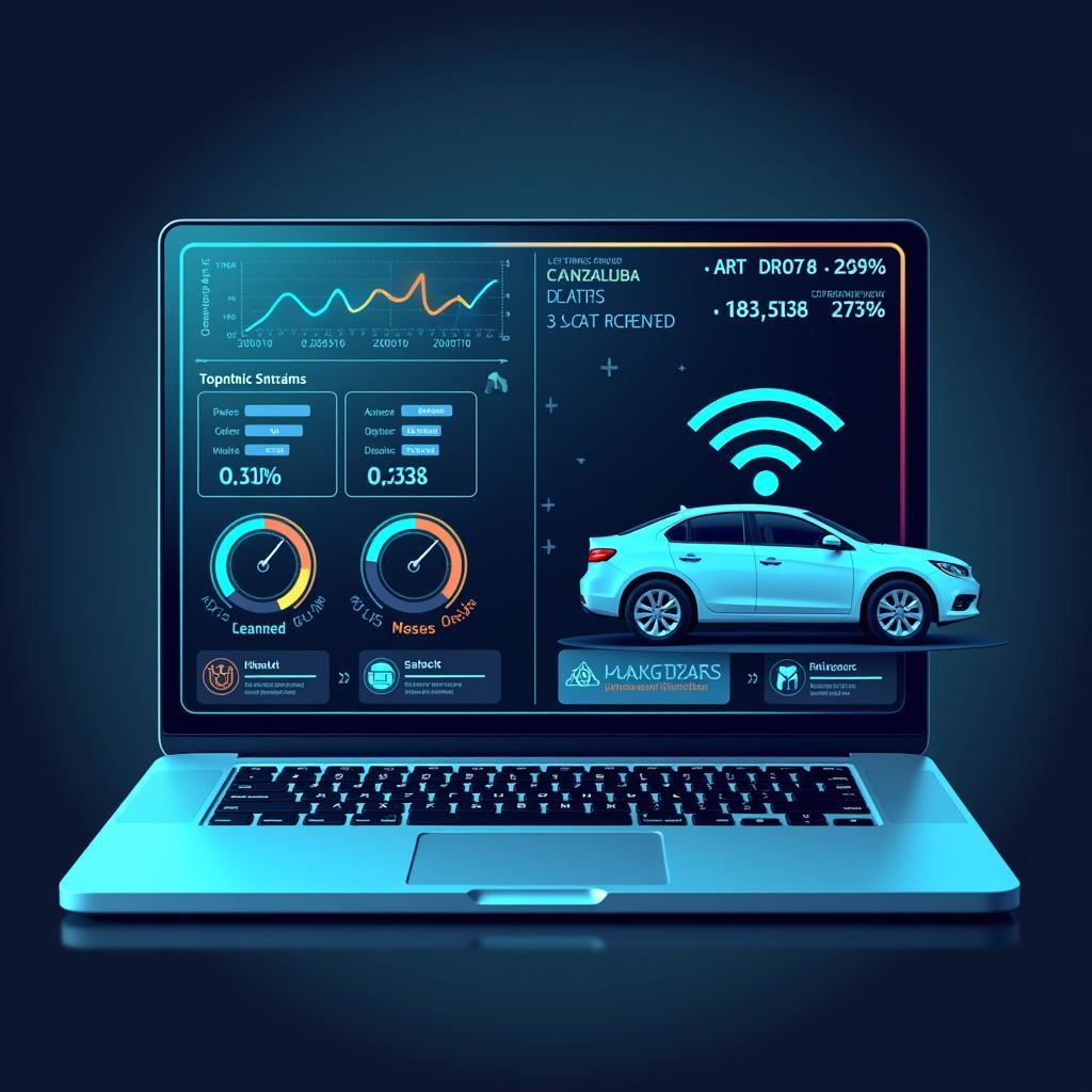 Remote Car Diagnostics Software in Action