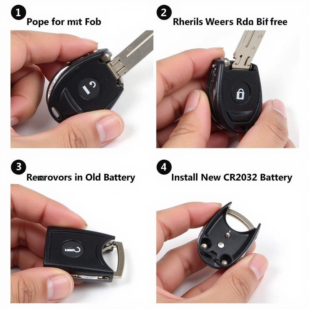 Replacing Acura RDX Key Fob Battery