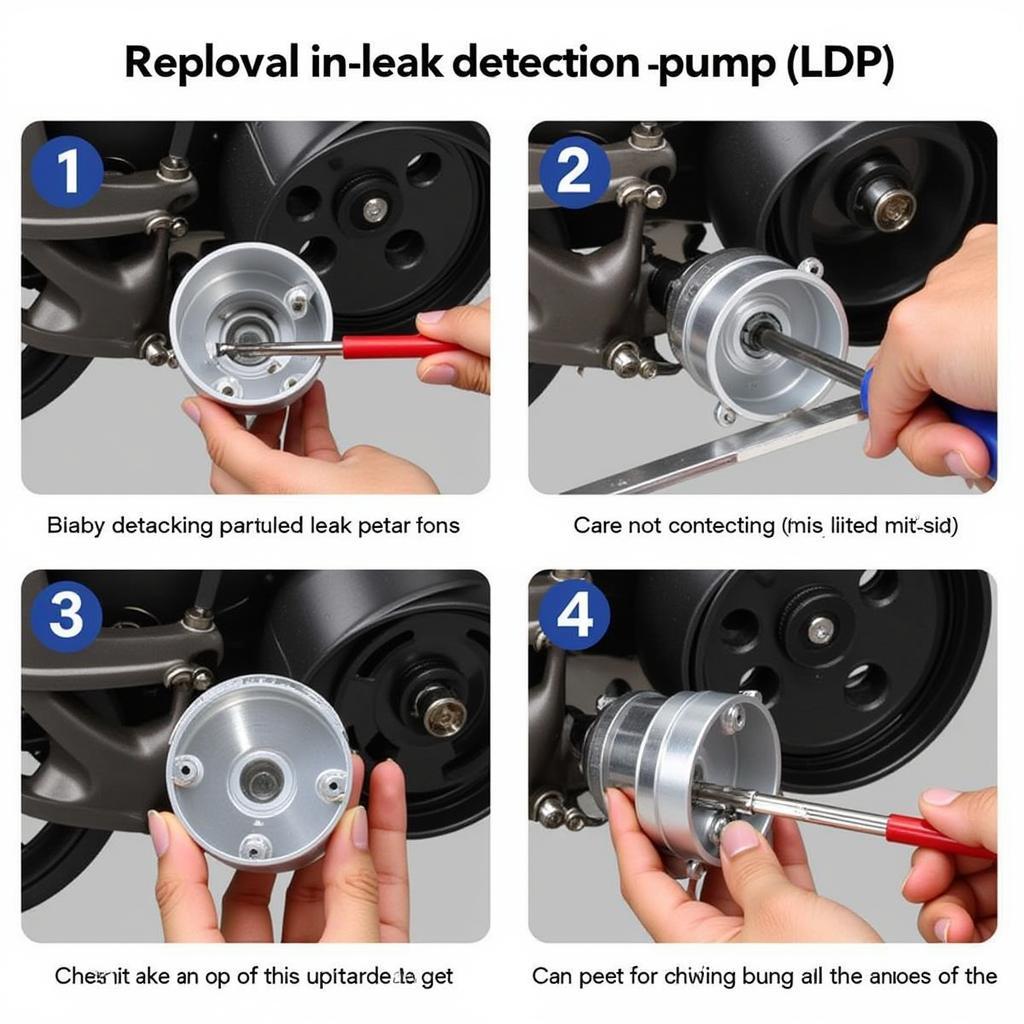 Replacing a Faulty LDP for 01228 Code