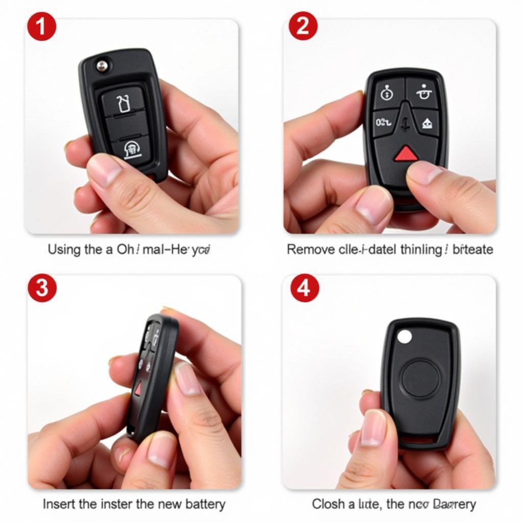 Replacing a Key Fob Battery