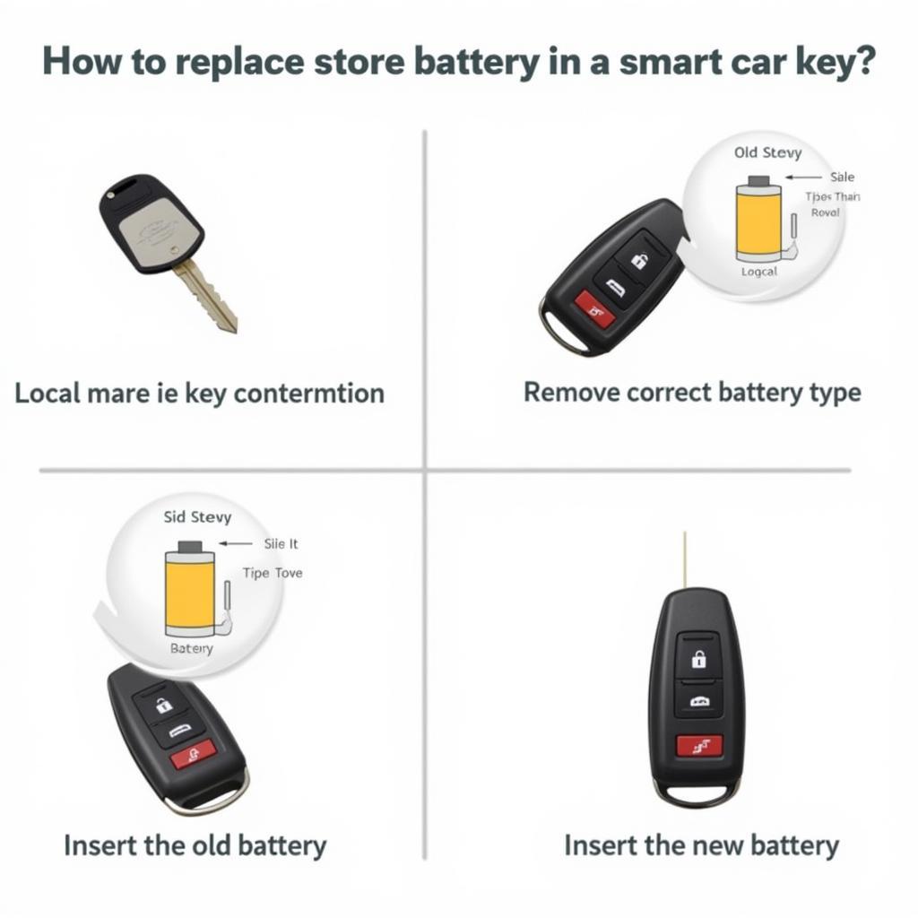 Replacing Smart Car Key Battery