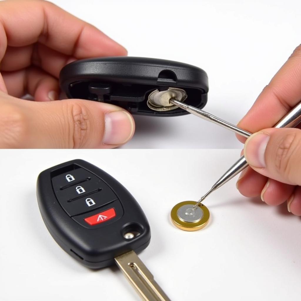 Replacing the Mazda Key Fob Battery