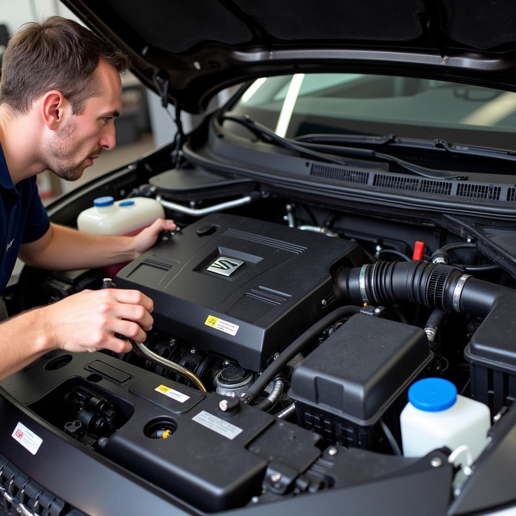 Seat Leon Engine Bay Inspection