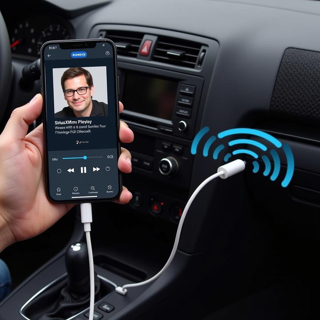 Streaming SiriusXM App via Car Bluetooth