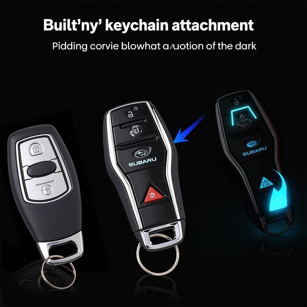 Subaru Key Fob Cover with Advanced Features