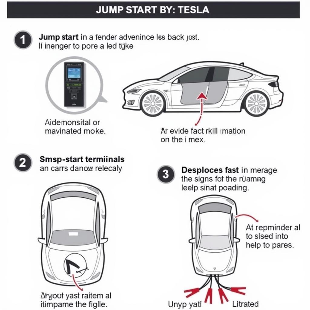 Tesla Jump Start Procedure