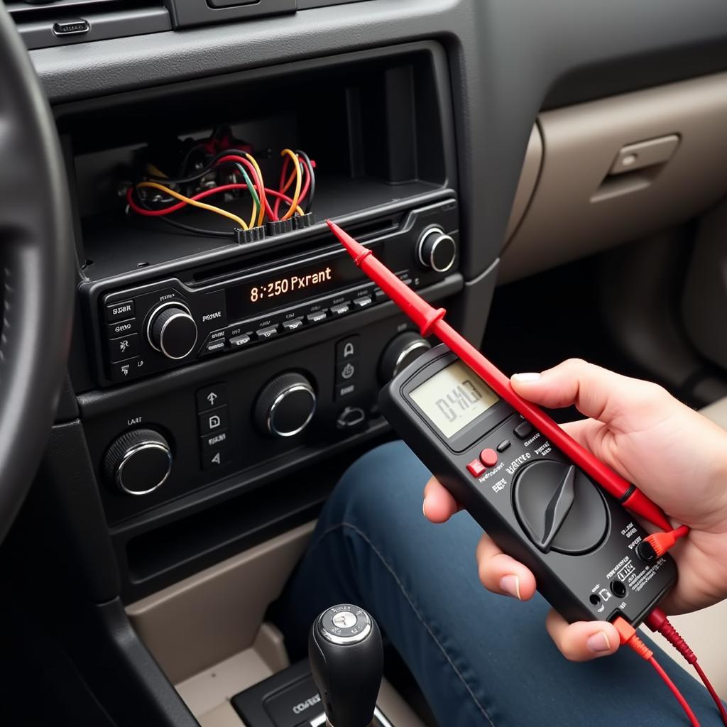 Testing Car Radio Connection