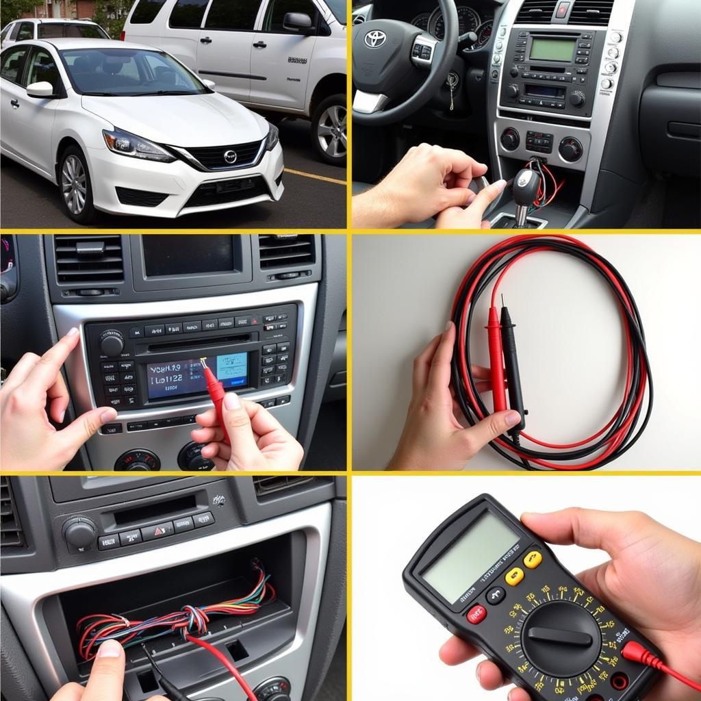 Testing Toyota Wiring Harness with Multimeter