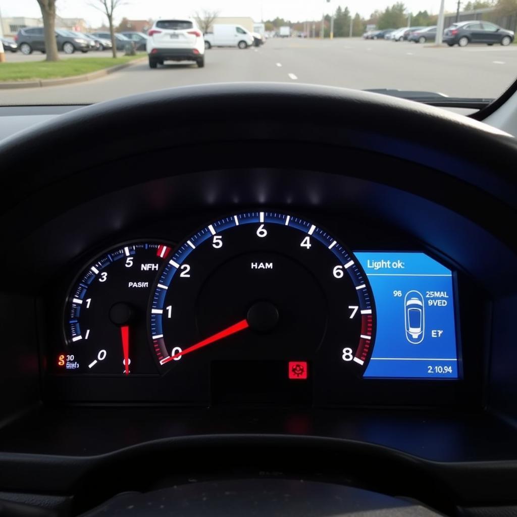 Toyota ProAce Dashboard After AdBlue Warning Reset