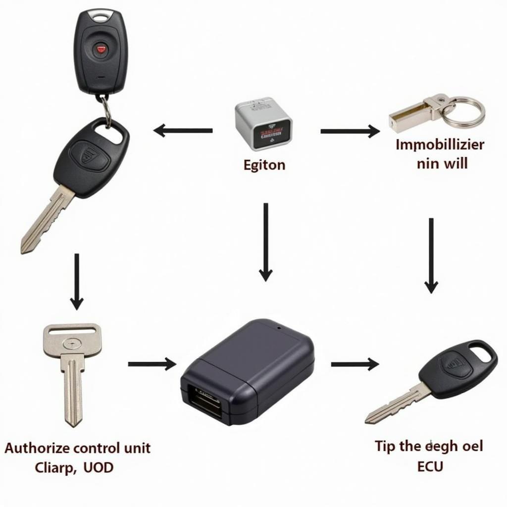 Toyota's Standard Immobilizer System Diagram