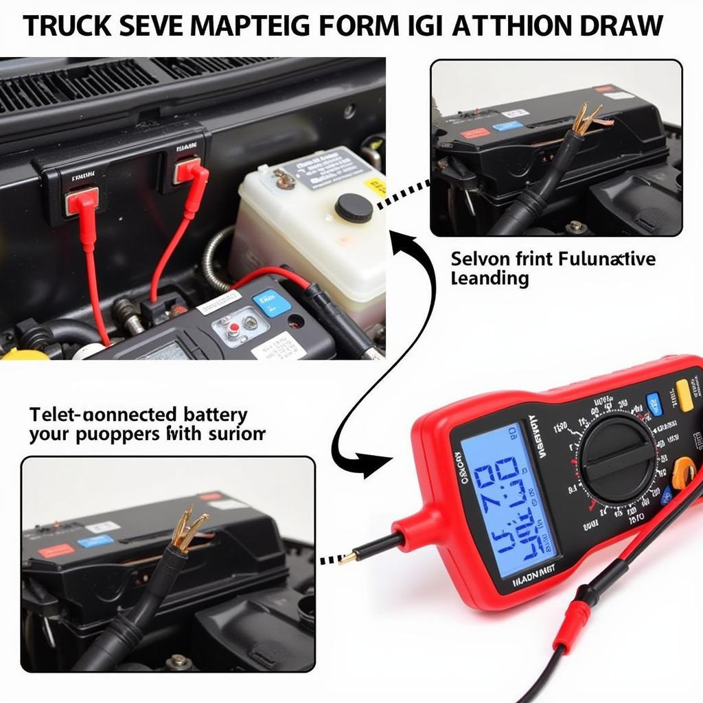 Using a Multimeter to Test Truck Battery Drain