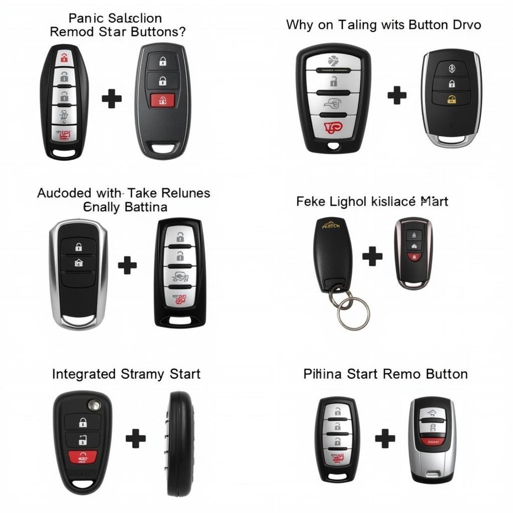 Different Types of Universal Key Fobs