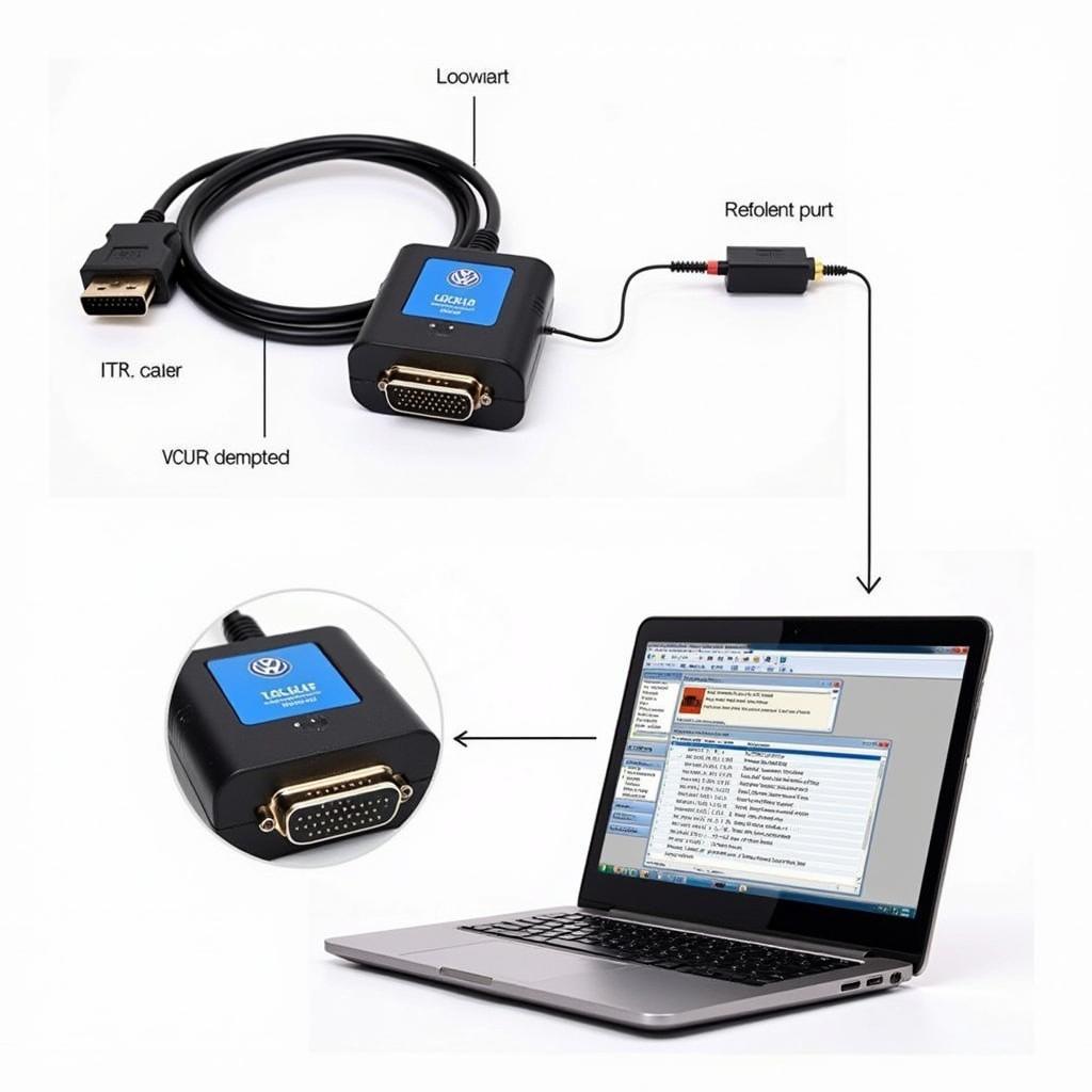 Connecting VAG TACHO with VCDS Cable