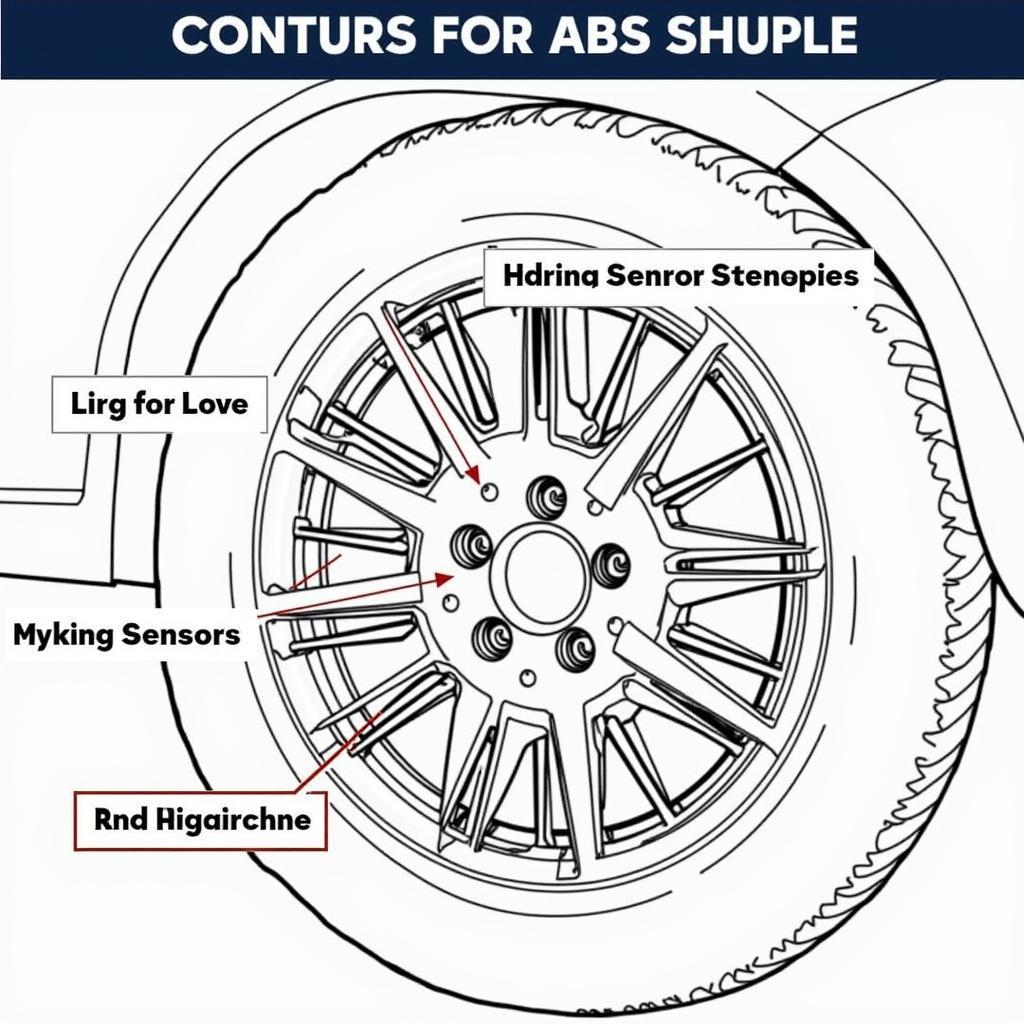 Locating ABS Sensors on a Car