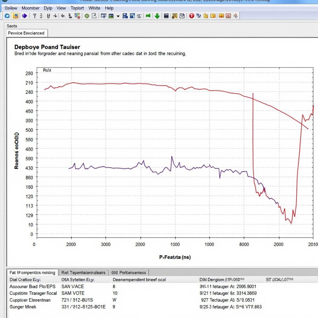 VCDS Diagnosing Idle Issues Graph