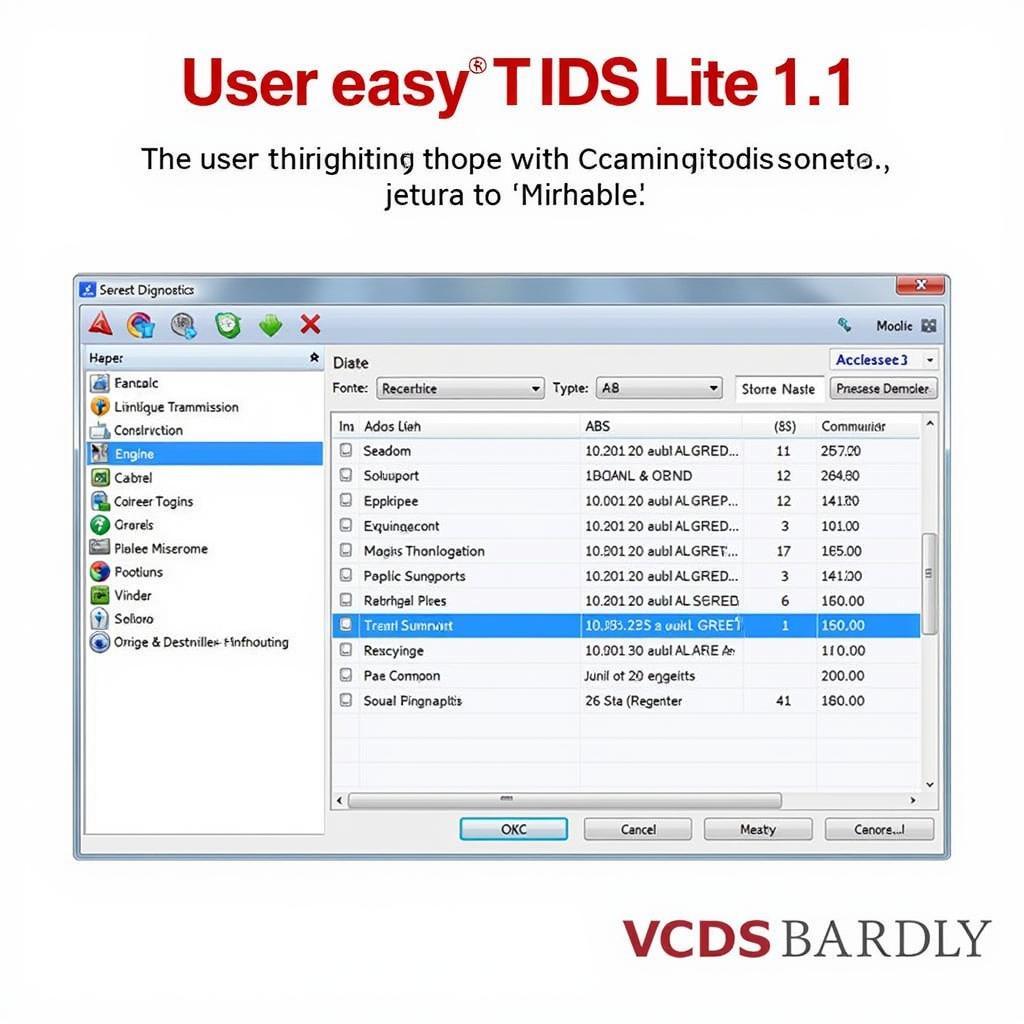 VCDS Lite 1.2 Software Interface