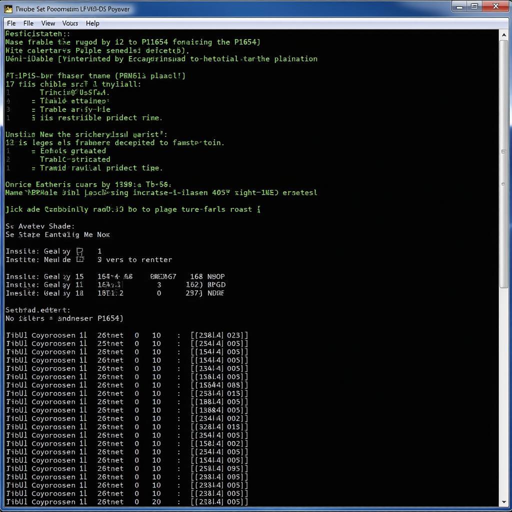 VCDS Software Scanning for P1654 Code