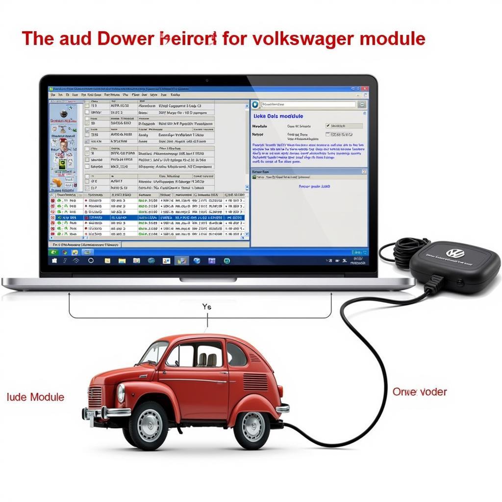 VCDS Software Interface Display