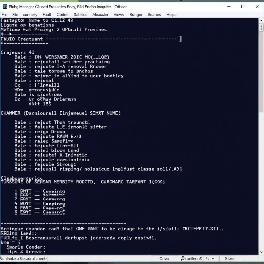 VCDS Turbo Fault Codes List