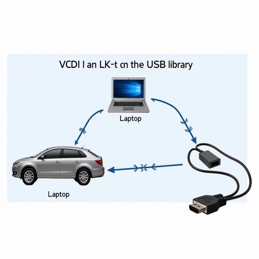 VCDS USB Library 03.02.07 Connection Diagram