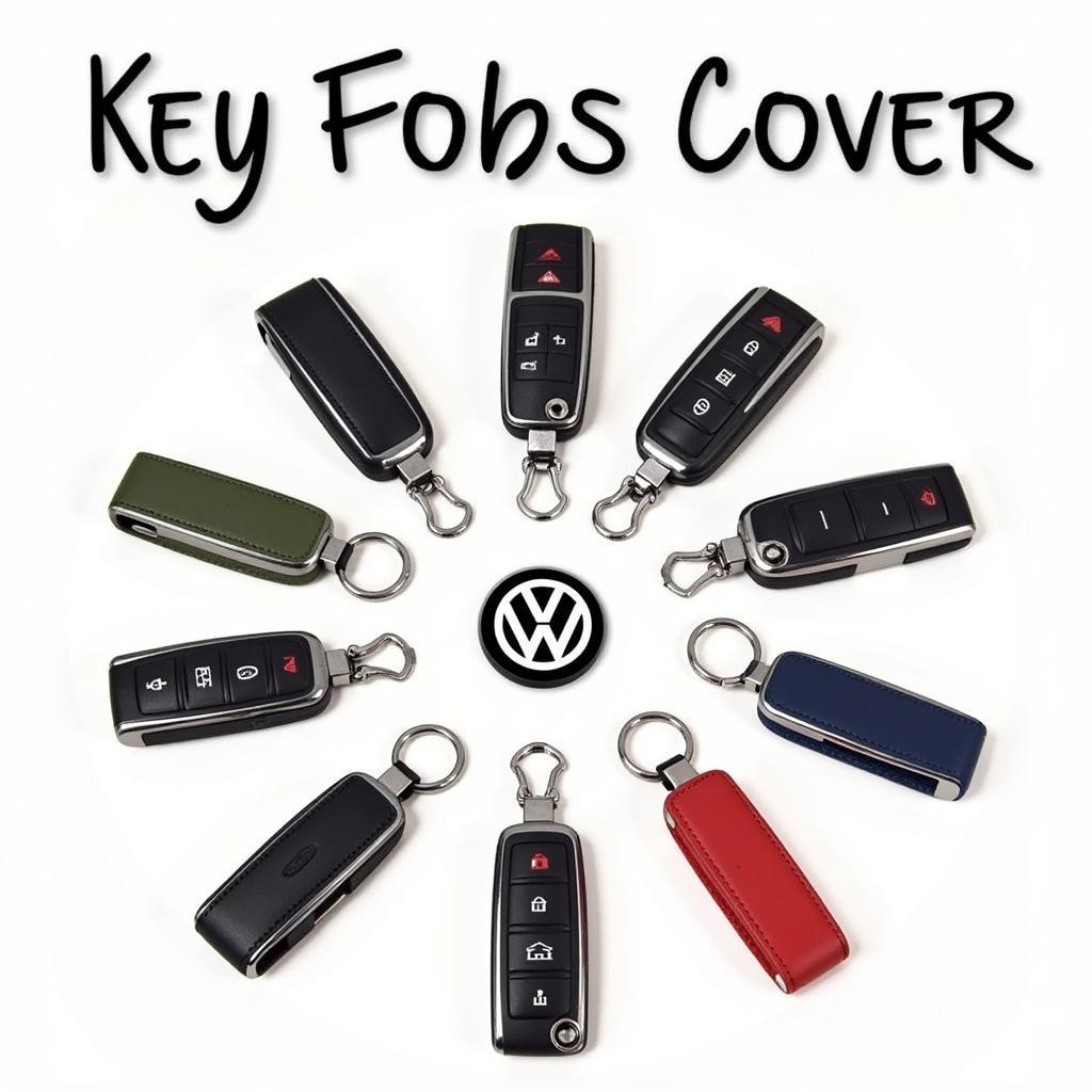 Various Volkswagen Key Fob Covers