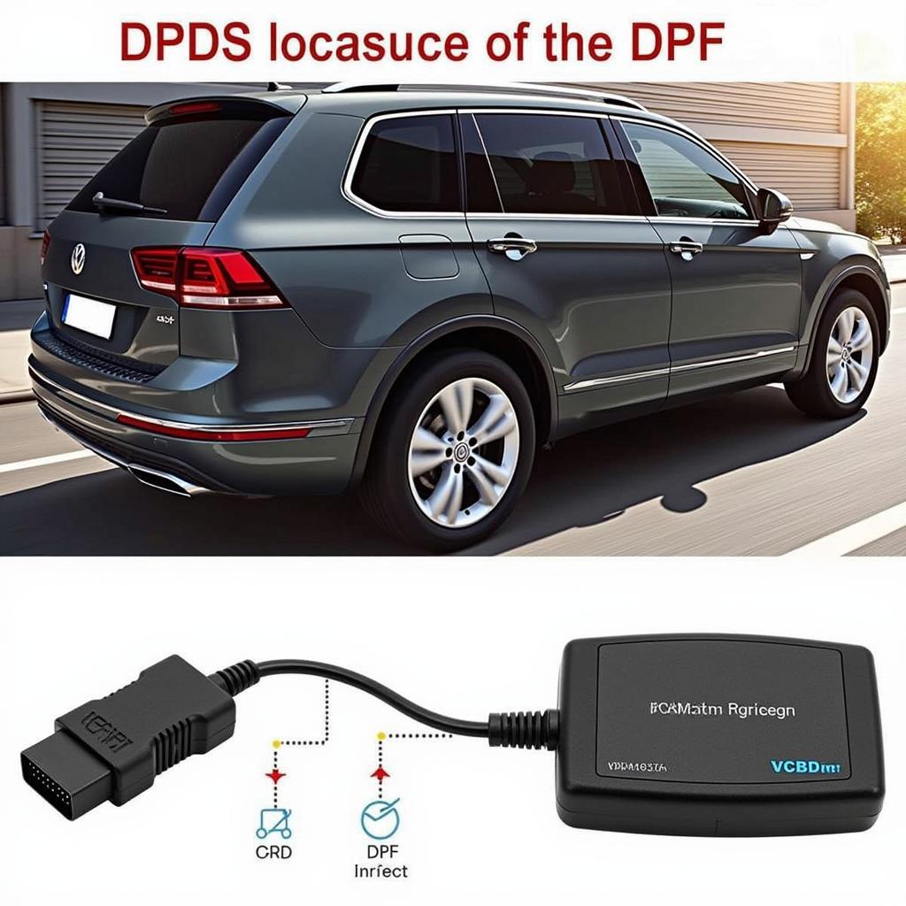 VW Touareg DPF Location and VCDS Diagnostic Tool