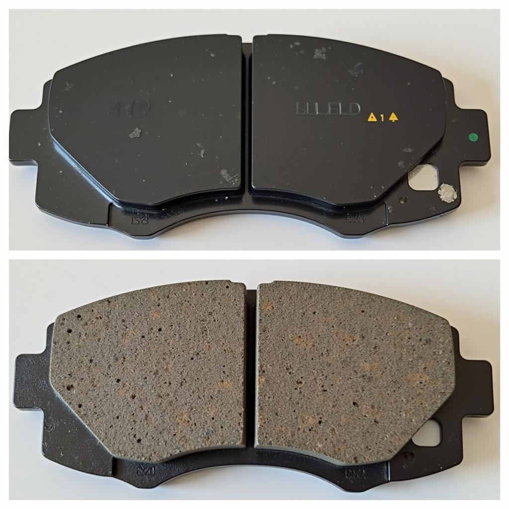 Worn Brake Pads on a Pontiac G6