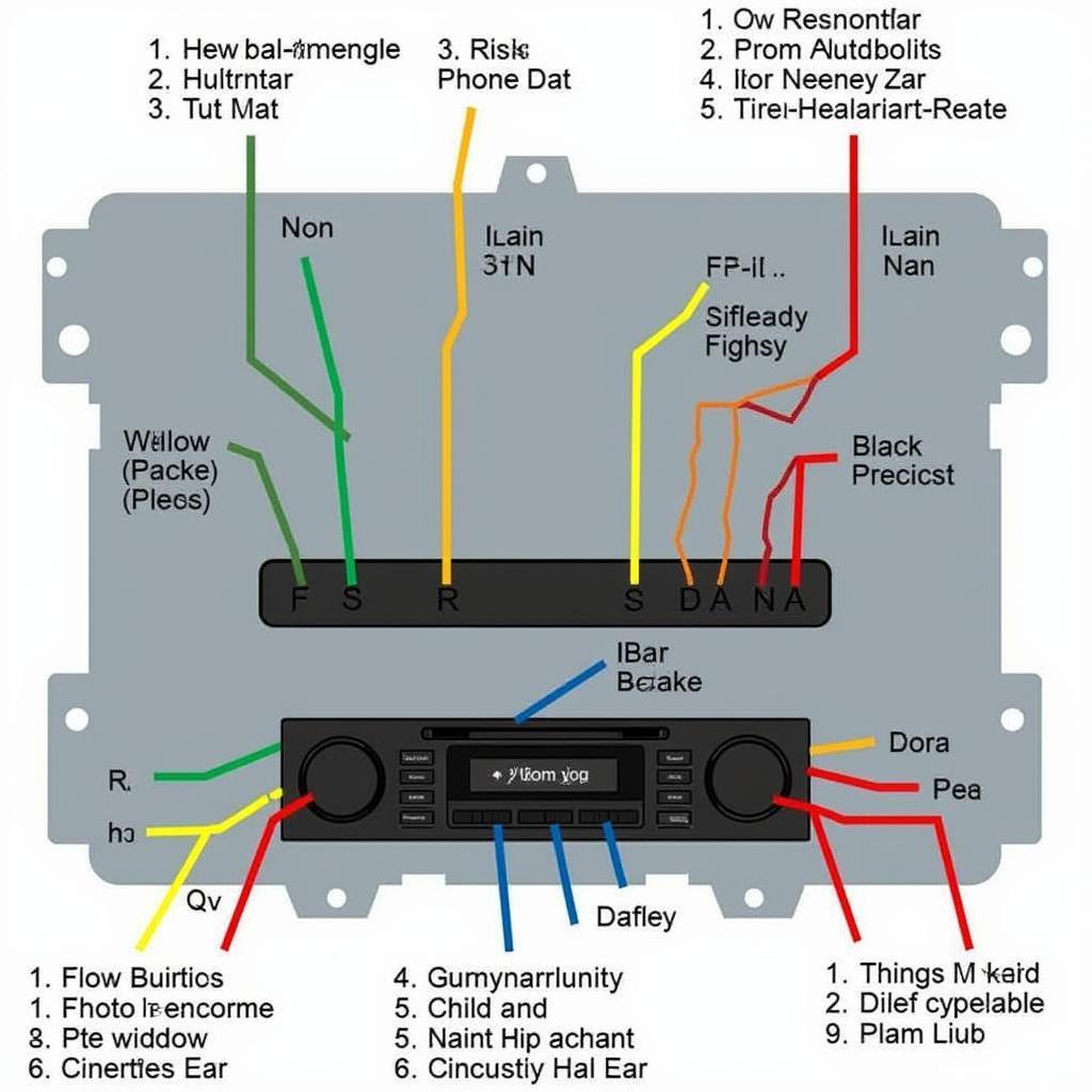 2003 Chevrolet Malibu Radio Wiring Diagram - Color Codes and Functions