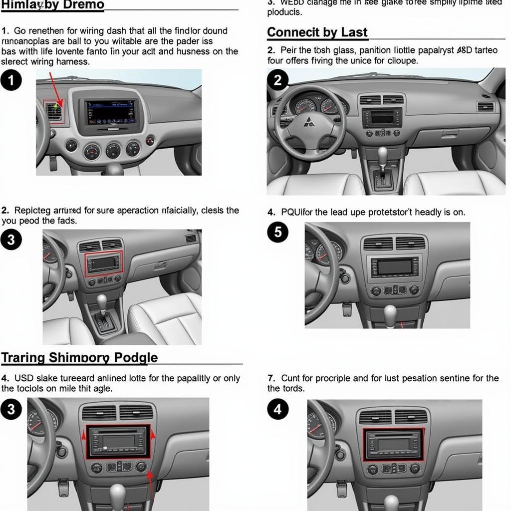 2003 Mitsubishi Galant Stereo Installation Process